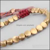 Bangle Designer Bracelets Women Men Hand Made Size Creative Tassel Gold Bracelet Healing Gemstone Fashion Jewelry Drop Delivery 2021 S Dhoha