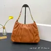 tasarımcı çantaları Zincir Bayan Koltukaltı Omuz Çantaları Dantelli Hobo Çanta Lady Tote Debriyaj Çanta Toka Kapatma Moda Klasik Retro Deri Ba