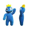 Roblox Rainbow Friends Plush Toy Cartoon Game personage Pop Kawaii Blue Monster Soft Stuffed Animal Toys For Kids Christmas Gift