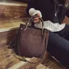 Kobiety ze skóry palcowej do luksusowych faux zamszowych kubków crossbody torebki i portfele damskie efekty kolorowe ramię