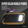 Power Bank 80000 mAh Dual-USB Wasserdicht Solar Extra Batterie Ladegerät Für Alle Telefon Huawei Xiaomi