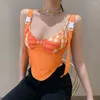Ceintures Europe American Style Corset Top Women's Summer Backlessless Slimming Sincming Bustiers Curve Shaper Modeling For Streetwear