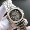 40mm Männer Deisgner Uhren 316L Automatische Bewegung Watch Fenster Datum Display Armbanduhr Maschinen moderne Schüler cool