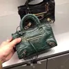Luxurys Designer femmes néo classique sac crocodile cuir poignée supérieure sac de ville haute qualité cinq couleurs moto sacs sac à main fourre-tout 2022