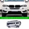 F15 LED daytime running bmw x5 x5 x6ヘッドライトアセンブリ2013-2019 F16 F85ダイナミックターンシグナルデュアルビームレンズオートランプ