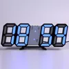 Wandklokken LED Digitale wandklok Alarmdatum Temperatuur Automatische achtergrondverlichting Tabel Desktop Home Decoratie Stand Hang Clocks 220909