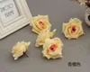 Faux Floral Greenery 100 pcs 8 CM Artificial Fake Silk Rose Flower Head for Wedding Christmas DIY Flower Ball Ornaments Flowers J220906