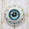 Väggklockor Eye Eyeball Pupil Core Sight View Oftalmology Silent Wall Clock All See Human Body Anatomy Novel Wall Watch Gift 220909