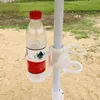 Крюки 1pc Надежный инновационный складной пляжный зонтик-подставщик Muti-Use Pronging Portable для наружного