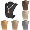 Jewelry Pouches Bags JAVRICK Fashion Woman Rope Mannequin Bust Display Stand Shelf Holder Necklace 6 Colors212D