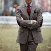 Herenpakken Blazers Tweed Men Suits voor Winter 3 -delige op maat gemaakte bruidegom Tuxedo Tailor Wol Male mode bruiloft Kostuum jasje Vest met broek 220909