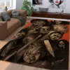 Tappeti Personaggi dei film horror Tappeti da pavimento Area Morbida camera da letto Soggiorno Tappetino di Halloween Amante antiscivolo