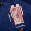 Emballage cadeau 48 pièces Hongbao papier enveloppes rouges paquet porte-bonheur mignon sac d'argent tigre printemps Festival fournitures année chinoise