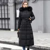 Damskie Parkas X-Long Mashrival Slim Women Womin Winter Kurtka Bawełniana ciepła zagęszczona damska płaszcz Long Perb Parma Womens Jackets 220909