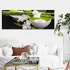 Painting Digital HD Print Still Life Bamboo White Orchid Feng Shui Landscape Oil on Canvas Poster Wall Picture for Living Room