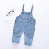 Компания весна осень осенний хлопковой мультипликация детские мальчики для девочек джинсовая джинсовая ткань.