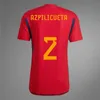 2022 Jersey de futebol da Espanha Pedri Ferran Torres Morata Gavi Camisa de futebol Ansu Fati Koke Azpilicueta Homens e Kits Kits Kits Top qualidade