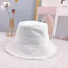 2022 신규 여자 와이드 브림 모자 여름 르 밥 artichaut 버킷 모자 태양 보호