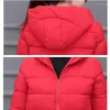 Damen Trenchcoats Herbst Winter Leichte Baumwolle Gefütterte Jacken Frauen Mit Kapuze Warmer Mantel Parkas Lose Outwear Kurz Lässig Weiblich Schlank