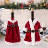 Altre forniture per feste di eventi Cover per bottiglie per il vino di Natale Decorazioni allegri per i regali natali di natale natali