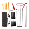 Set di utensili manuali professionali Fashion14pcs Kit di sblocco aperto per portiera dell'auto Bloccare la pompa dell'aria dei cunei di emergenza universale per i veicoli