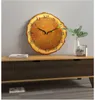 Horloges murales Vintage en bois horloge murale Design moderne Vintage rustique rétro horloge maison bureau café décoration Art grande montre murale 220909