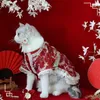 Cat Costumes Original Pet Hanfu Cat Dog Clothes Antique Chinese Style 220908