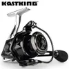 Kastking Megatron 21kg Max Drag Carbon Drag Spinning Fishing Cenling مع بكرة كبيرة من الألومنيوم من الألومنيوم بكرة مائية.