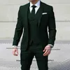 Herrenanzüge, Blazer, klassische Anzüge für Männer, Slim-Fit, 3-teilige Sets, formelle Hochzeit, Bräutigam, Abschlussball, Smoking, männlich, Büro, Business, Blazer, Jacke, Weste, Hose 220909