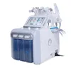 Équipement de beauté 6 IN 1 Hydra Facial Machine RF Rajeunissement de la peau Microdermabrasion Hydro Dermabrasion Bio Lfting Élimination des rides Hydrafacia