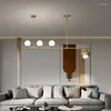 Lampes suspendues modernes LED luminaires en pierre lustre Luminaria Pendente éclairage commercial salon chambre