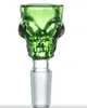 Skull Glass smoking Bowl Ash Catcher Replace Slider 14mm Male joint