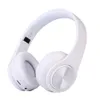 Kulaklıklar WH812 Kablosuz Kulaklık Kulaklığı Kulak Hifi Kafası Mikrofonlu 3D Müzik Monitörü