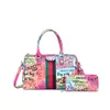 borsa da donna calda moda personalizzata borsa da donna casual borsa a mano wholale digner marchi famosi graffiti in pelle ladi purs e borsetta