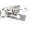 SS304 2-in-1 2 في 1 ISCO R6 Civil House Lock Lock Lock Pick Set Transated Open Tool Toolsmith Toolsmith