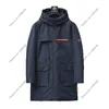 22FW Italie Célèbre luxe Hommes Long Down Vestes Nord Hiver Manteau À Capuche Red Label Veste Confortable Et Chaude Business Casual Homme Vêtements M-3XL N2J3