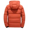 Mens Down Parkas Down Jacket Male Winter Parkas 남자 20도 화이트 오리 다운 재킷 후드 야외 두꺼운 따뜻한 패딩 스노우 코트 대형 M4XL 220909