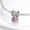 925 zilveren fit Pandora originele charmes diy hanger vrouwelijke armbanden kralen te koop Charms kleine meid boy charm prinses prins hond kat