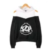 Sweats à capuche pour hommes Fondation Scp hors épaule sweat à capuche femmes pull coton sweats printemps automne veste vêtements