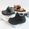 Botas de inverno crianças veludo sapatos de algodão bebê casual sola macia botas de algodão quentes meninos e meninas moda botas de neve curtas 220909