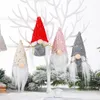 Decorazione natalizia Gnomo Ciondolo bambola di peluche Albero di Natale Appeso Ornamento Capodanno Regali per bambini Rifornimento del partito F0909