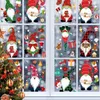 Altri articoli per feste per eventi Adesivi per finestre giocattolo di Natale Babbo Natale Decorazioni allegre per l'ornamento domestico Regalo di Natale Navidad 220908