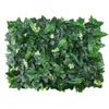 Faux Floral Greenery 40x60 cm Artificial Parthenocissus Plants Lawn Simulation Grass tapete de tapete home jardim pátio Decoração de varanda Plantas falsas J220906