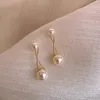 Dangle Chandelier New Korean Boucles d'oreilles Top Design Délicat Simulé Perle Boucles D'oreilles Bijoux De Mode