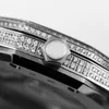 Handgjorda diamantmarvägg 9015 Mekanisk rörelse Titta på 41mm Sapphire Business Waterproof Armtwatch Montre de Luxe gåvor för män