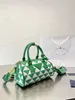 canvasTote Bag Pillow Bolsos cruzados Bolso de mujer Monedero Revestimiento de lona Adorno de gran capacidad Bolsillo Letras de moda Cierre de hardware con doble cremallera