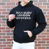 2022 Plaid Hoodie Hommes Femmes Designers Hoodies Hiver Homme À Manches Longues Pour Homme Femme Luxurys Classique Noir Blanc À Capuche Vêtements Vêtements Sweats