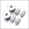 Tıkıklar kancalar sier metal 18mm zencefil çıtçıt tabanı DIY enstantane için deri bilezik kancaları mücevher yapımı aktarma dh0dj