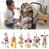 Rattles Mobiles born Baby Plush Stroller Toys Baby Rattles Mobiles Cartoon Animal Hanging Bell Educational Baby Toys 012 Months Speelgoed 220909