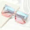 Lunettes de soleil de designer Lunettes de soleil surdimensionnées pour femmes Mode Grand Cadre Carré Femmes Lunettes Vintage Lunettes G6138 Femme Uv400 Shades radioprotection